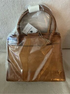 Noonday Classic Tan Leather Tote Handbag - NWT